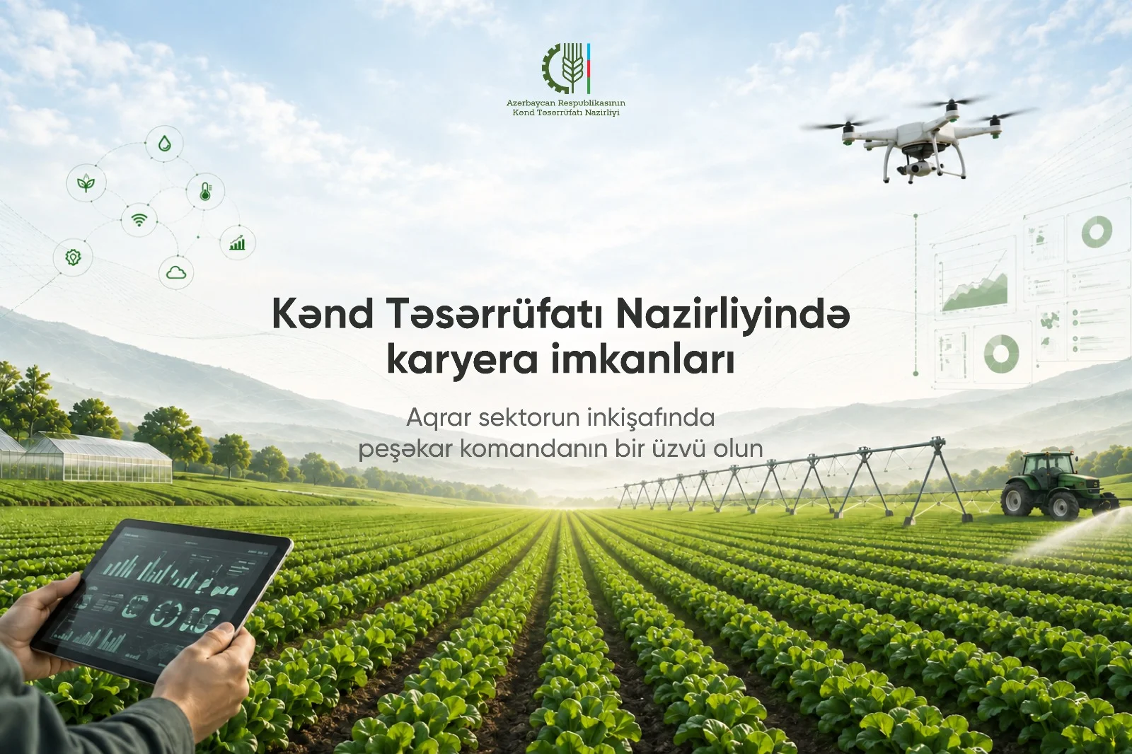 Kənd Təsərrüfatı Nazirliyində Mərkəzləşdirilmiş İşə Qəbul Portalı istifadəyə verilib