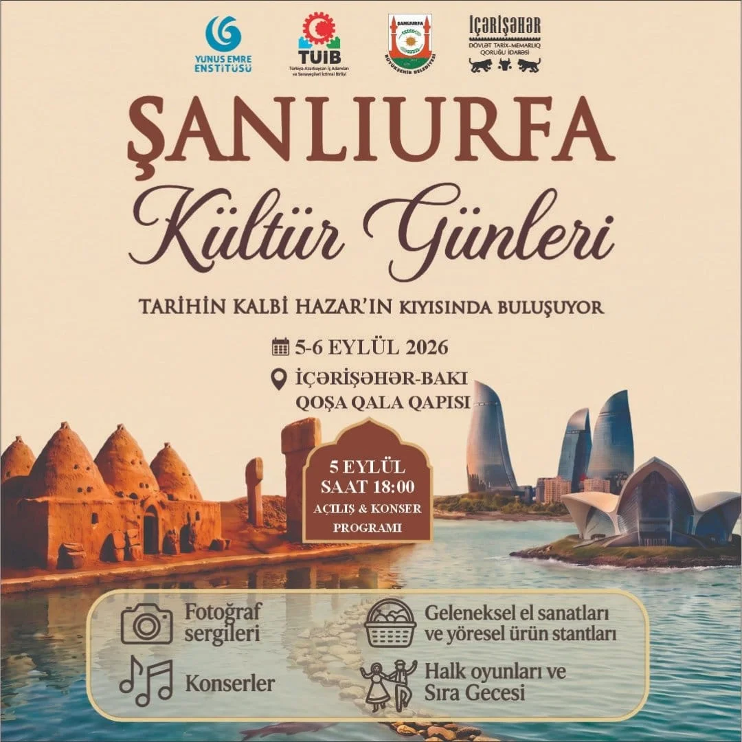 Bakıda "Şanlıurfa Mədəniyyət Günləri" keçiriləcək