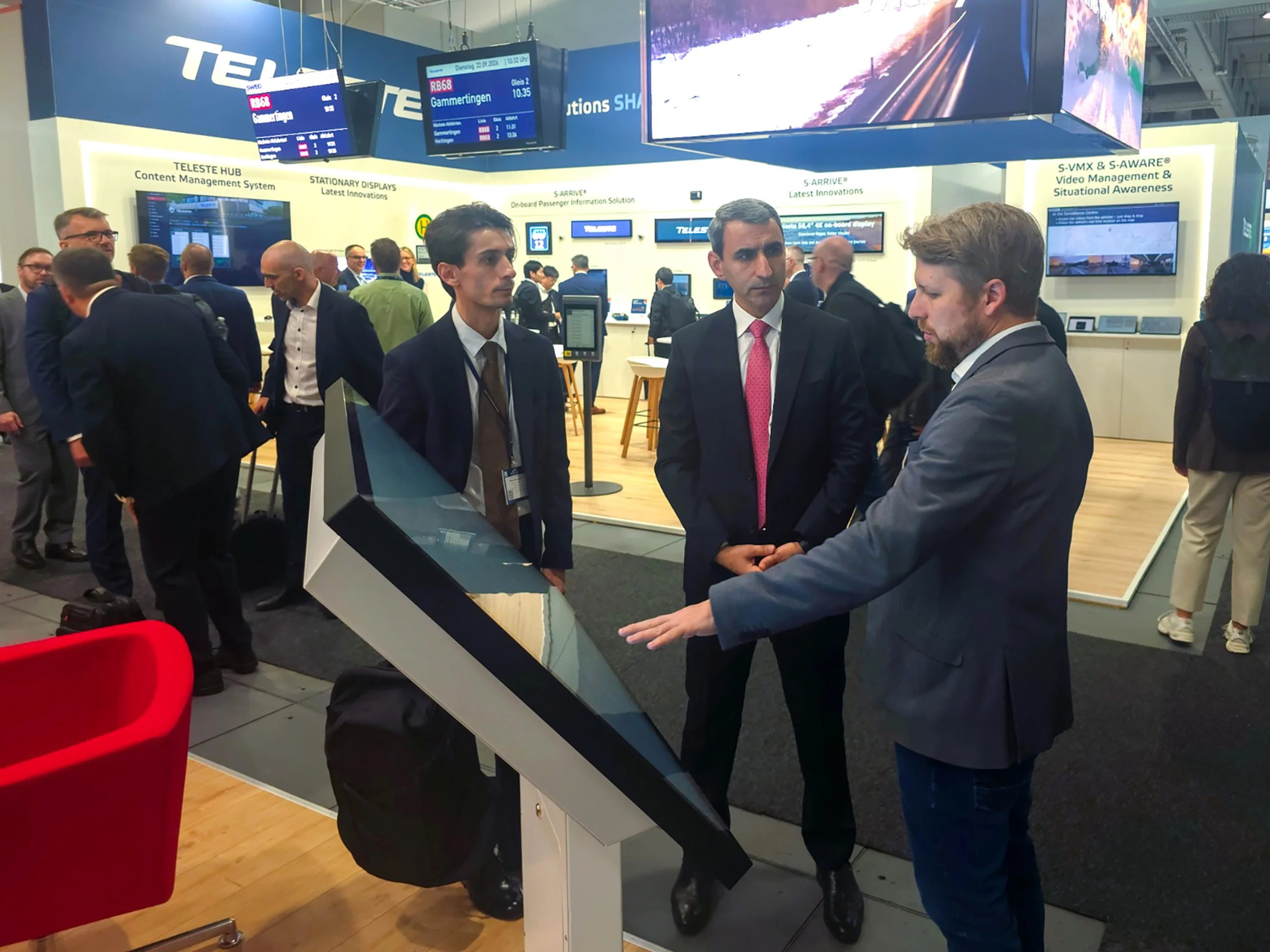 ADY rəhbərliyi “InnoTrans 2026” sərgisində olub, görüşlər keçirib