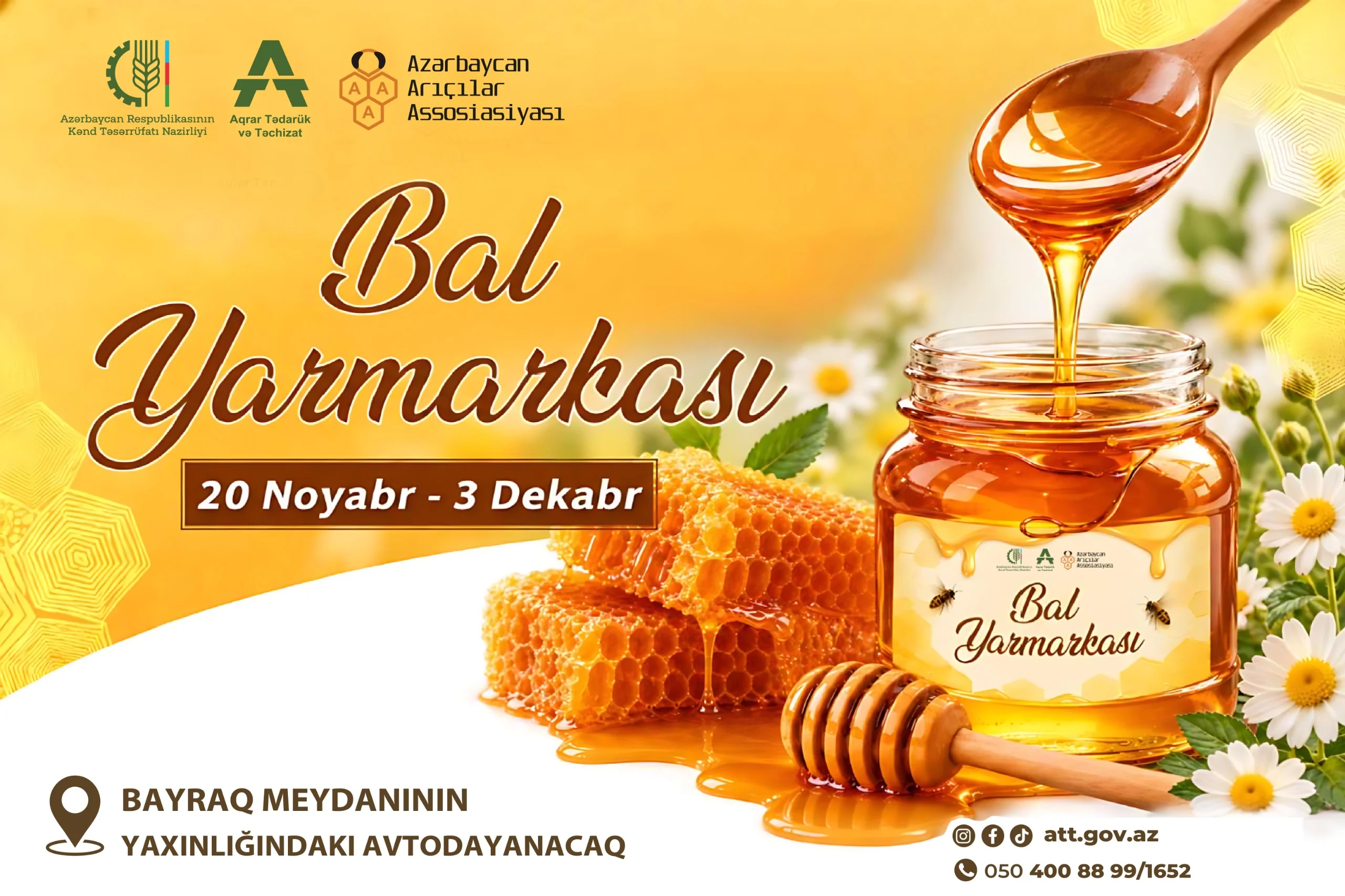 Bakıda arıçılıq məhsullarının 26-cı Respublika Sərgi-Satış Yarmarkası keçiriləcək