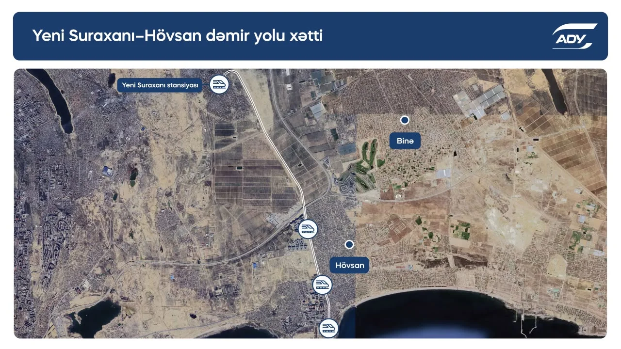 Yeni Suraxanı–Hövsan xəttinin bərpası davam etdirilir