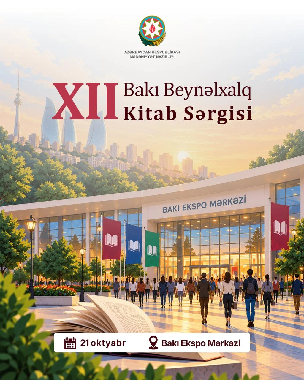 Kitabsevərlərin Bakı Ekspo Mərkəzinə rahat gediş-gəlişi məqsədilə xüsusi avtobuslar fəaliyyət göstərəcək