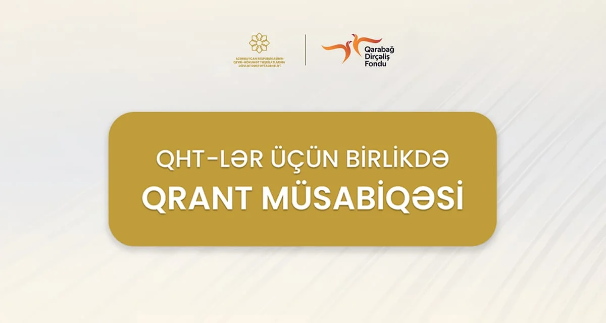 QHT-lər üçün daha bir müsabiqə elan olundu