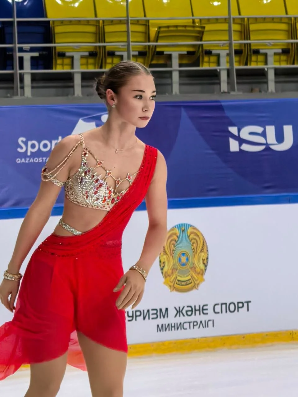 Veronika Jilina “Denis Ten Memorial” yarışında 6-cı yeri tutub