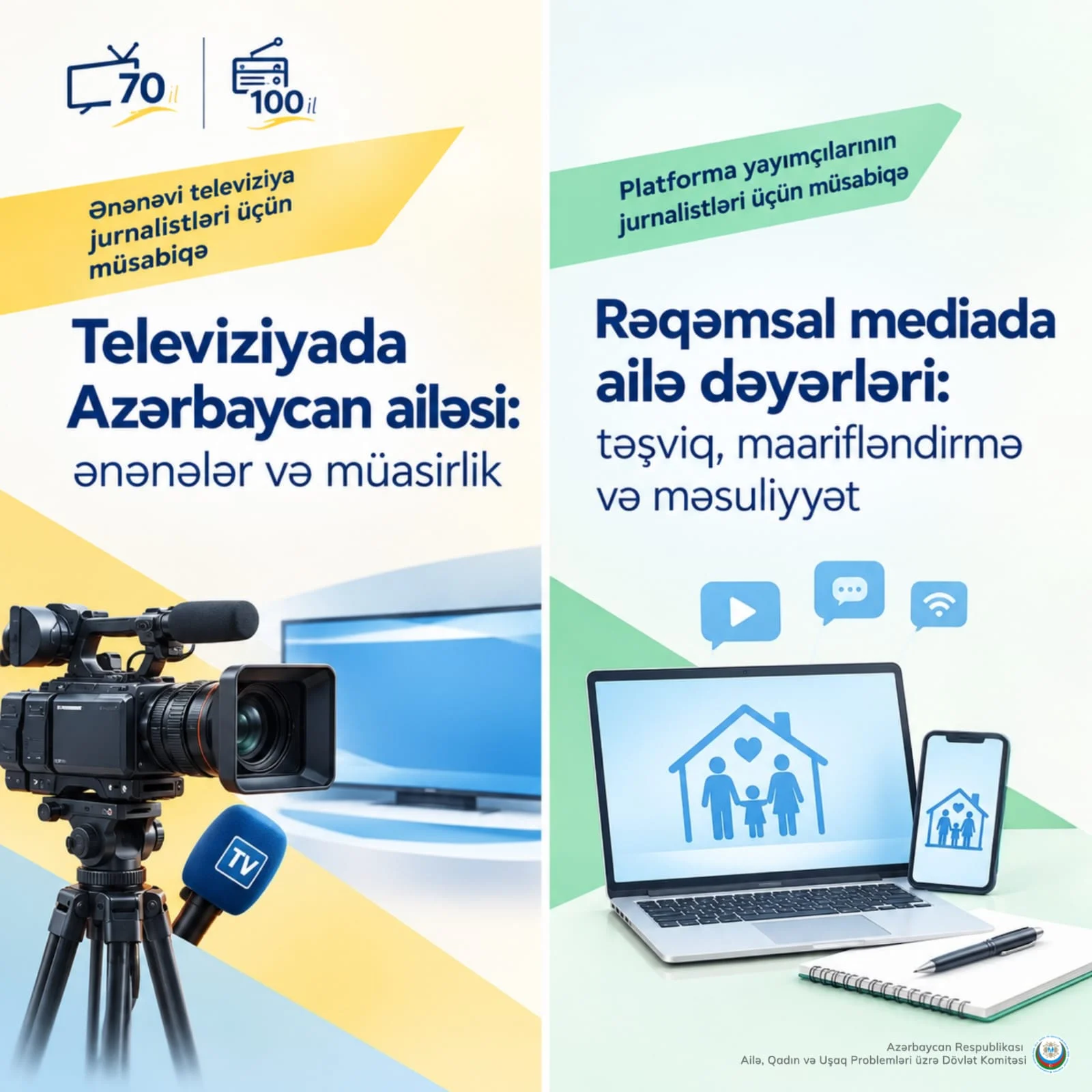 Televiziya jurnalistləri üçün müsabiqələr elan edilir