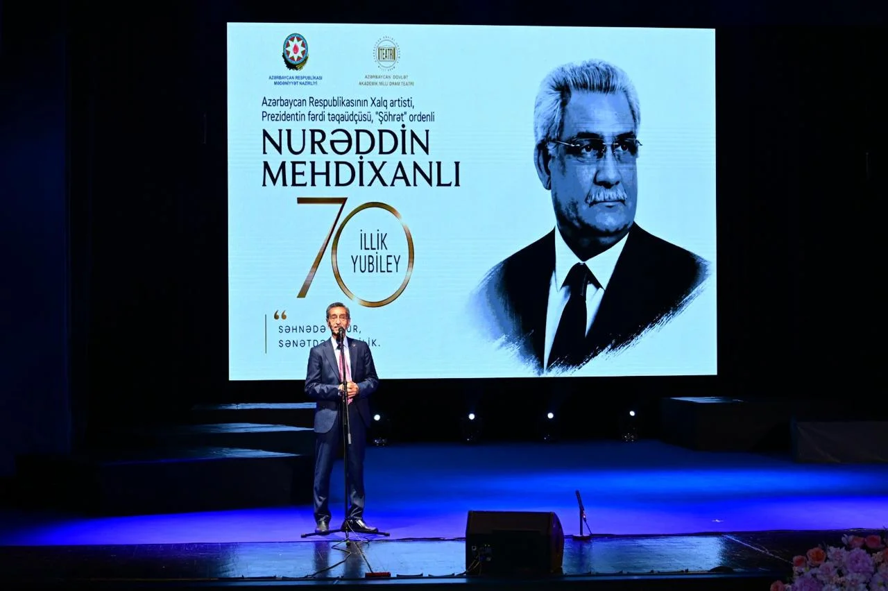 Xalq artisti Nurəddin Mehdixanlının 70 illik yubileyi qeyd olunub