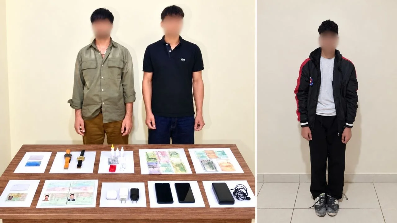 Dövlət sərhədini pozmağa cəhd edən xarici ölkə vətəndaşları saxlanılmışdır