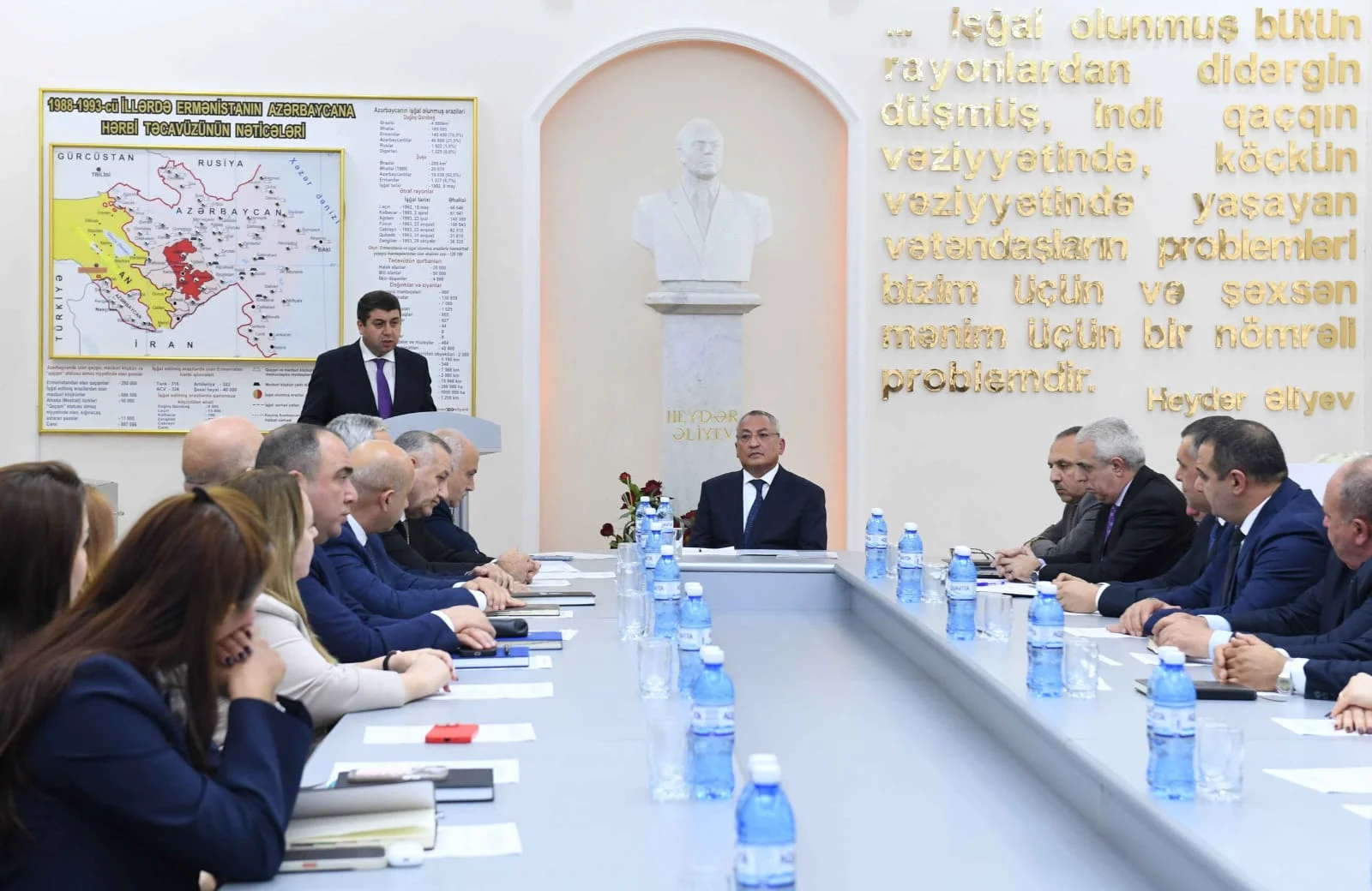 YAP-ın VIII Qurultayından irəli gələn vəzifələrə dair geniş müşavirə keçirilib