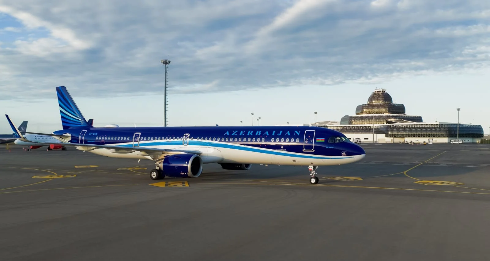 Azərbaycan Hava Yolları daha bir yeni nəsil “Airbus A321neo” təyyarəsi ilə donanmasını genişləndirib