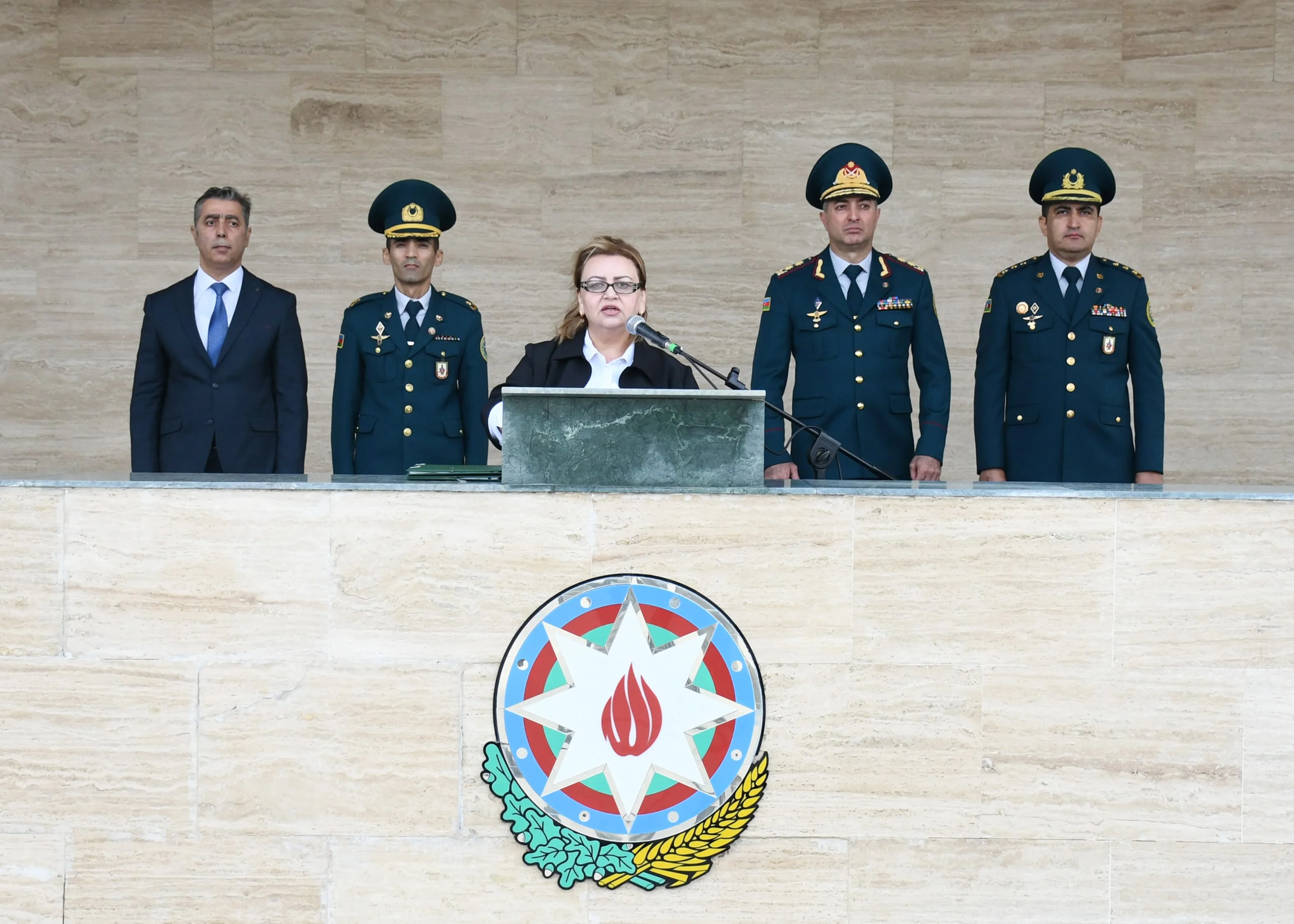 Dövlət Sərhəd Xidmətinin Xüsusi Məktəbinin 15 illik yubileyi təntənəli şəkildə qeyd edilmişdir (VİDEO)-(FOTO)