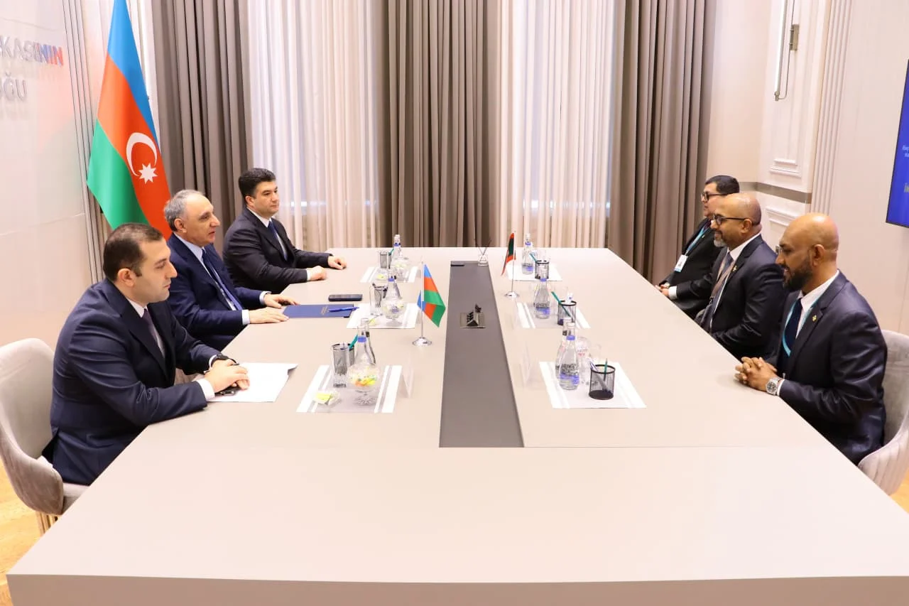 Baş prokuror Kamran Əliyev Misir və Maldivin antikorrupsiya qurumlarının rəhbərləri ilə görüşüb