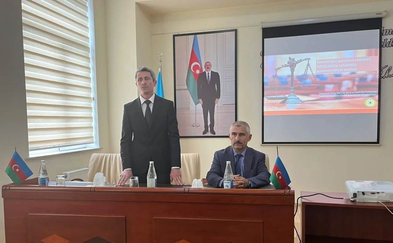 FHN radiasiya təhlükəsizliyinə dair növbəti tədbir keçirib