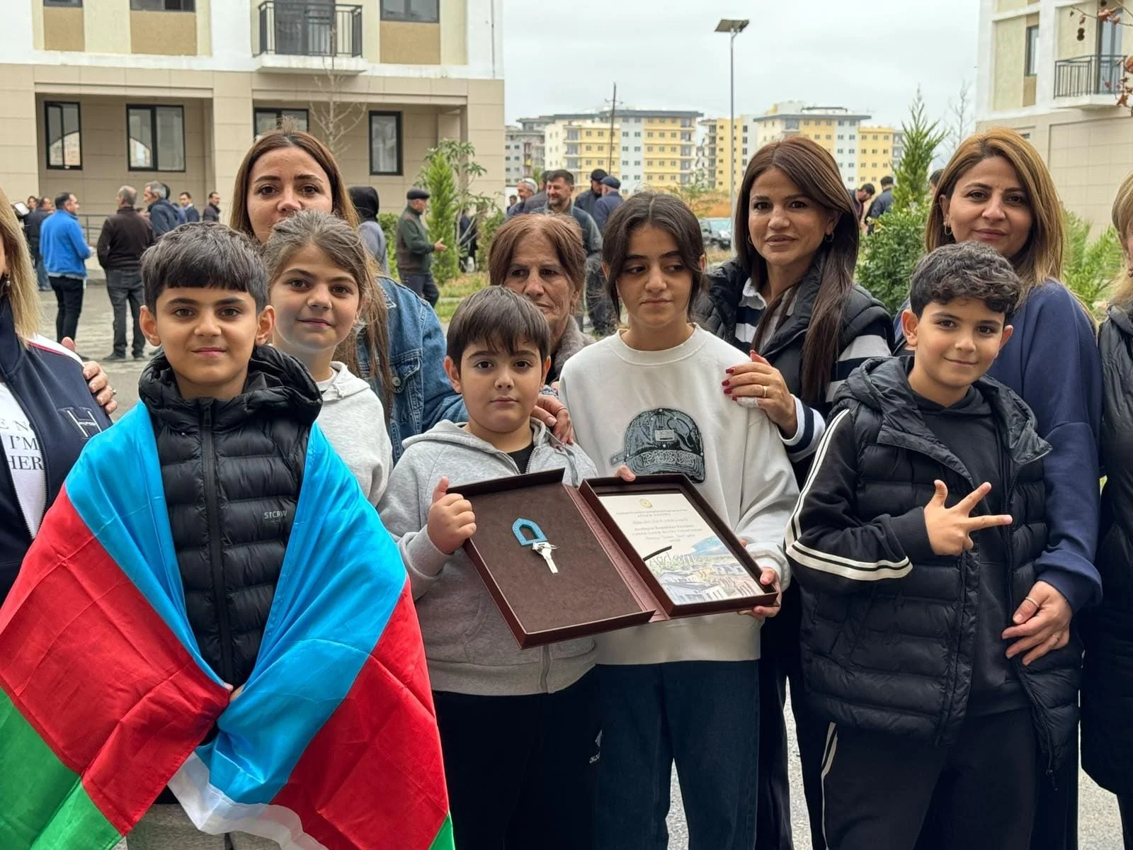 Ağdam şəhərinin və Xocavəndin Quzeyxırman kənd sakinləri doğma yurdlarına qovuşub